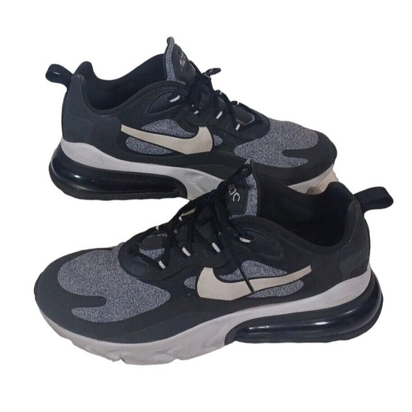 Exc Nike Air Max 270 React Op Art 2019 Size 11 Rare Authentic Black Grey Trainer - Picture 2 of 15